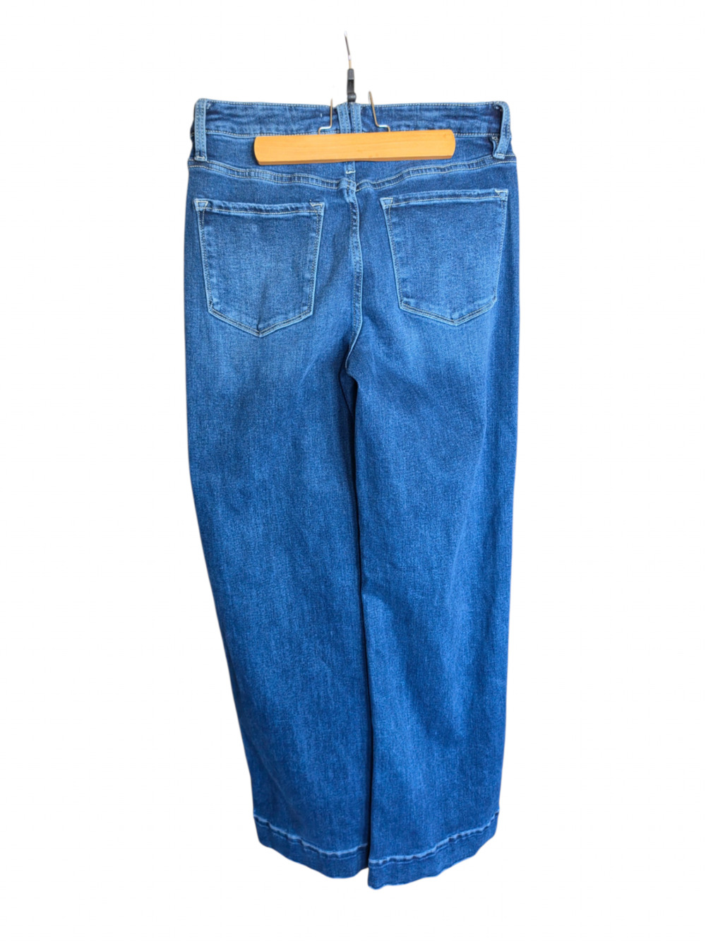 Lovervet Jeans Size 28/7 Blue Denim Wide Leg Style LV1535